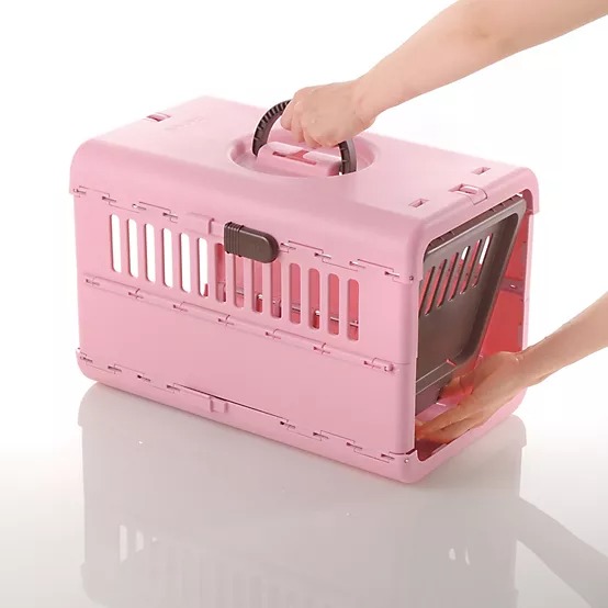 Richell 2-Door Foldable Polypropylene Pet Carrier