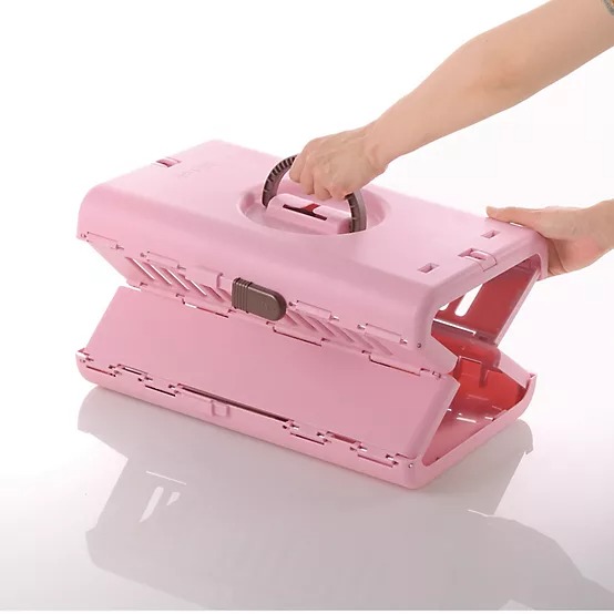 Richell 2-Door Foldable Polypropylene Pet Carrier