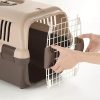 Richell Pet Travel Carrier Medium Brown