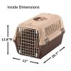 Richell Pet Travel Carrier Medium Brown