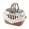 Richell Small Animal Carrier, Brown