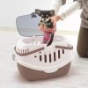 Richell Small Animal Carrier, Brown