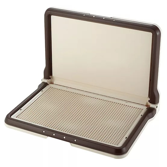 Richell PAW TRAX High-Wall Dog Potty Pad Tray