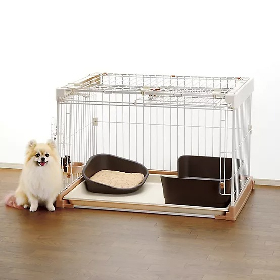 Richell Easy Open 3 Way Door Pet Wire Crate