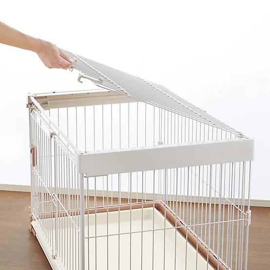 Richell Easy Open 3 Way Door Pet Wire Crate