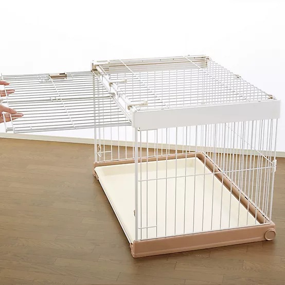 Richell Easy Open 3 Way Door Pet Wire Crate