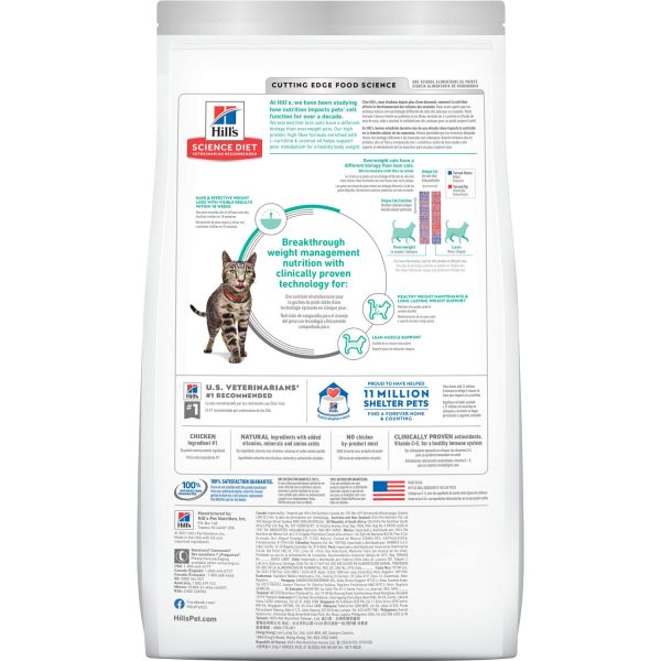 Adult Perfect Weight Cat Food, Chicken Recipe