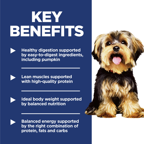 Adult Small & Mini Dog Food, Chicken Meal & Rice Recipe