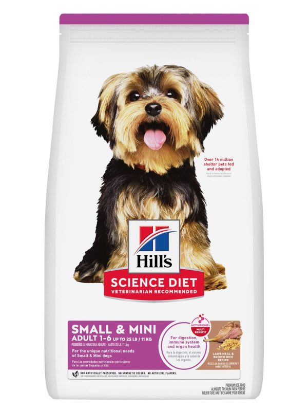 Adult Small & Mini Lamb Meal & Brown Rice Recipe Dog Food