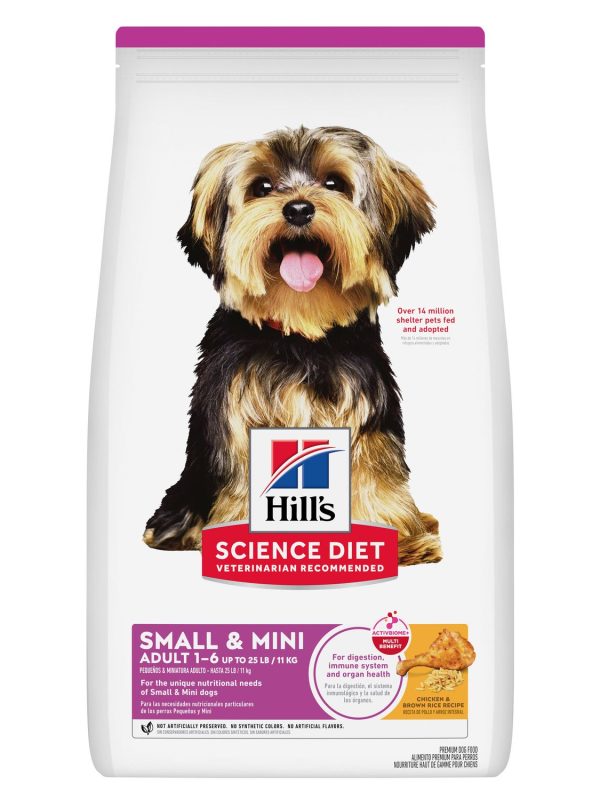 qbwNESLIaLCc-MXMAQrxm Adult Small & Mini Dog Food, Chicken Meal & Rice Recipe