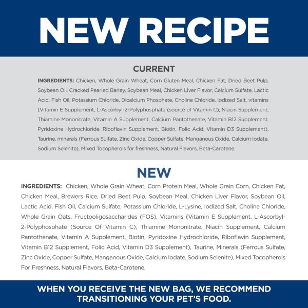 Adult Cat Food, Chicken Recipe