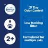 Fresh Step Clean Paws Cat Litter with Febreze Freshness, Advanced Multi Cat Low Tracking Clumping Litter, 37 lbs. (2 x 18.5 lb. Box)